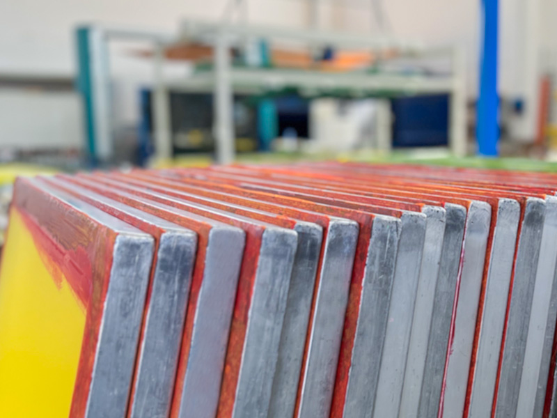 telai serigrafici serigrafia